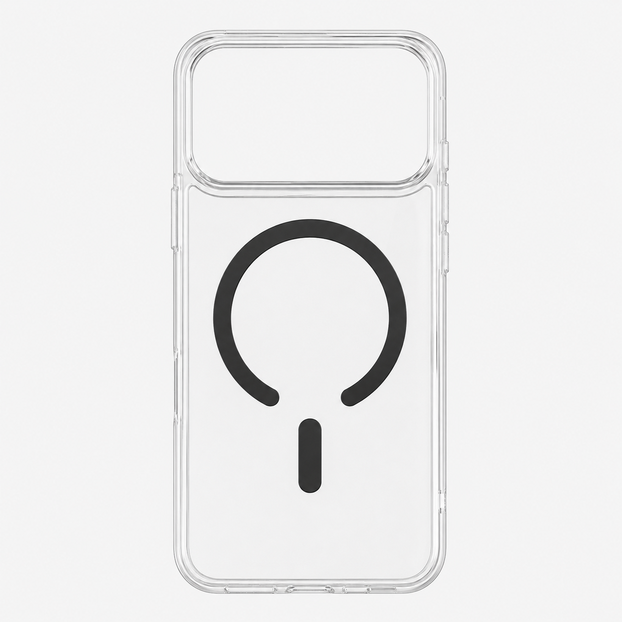 Clear MagSafe case colored ring