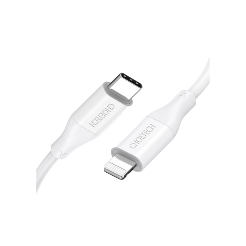 Choetech USB MFI Typ-C auf Lightning 1,2 m Kabel weiß