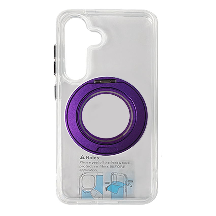 Crystal Gear Stander Case Samsung S24