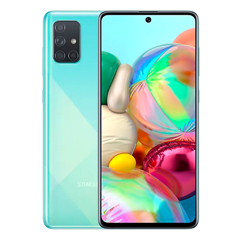 Samsung Galaxy A71 prism crush blue