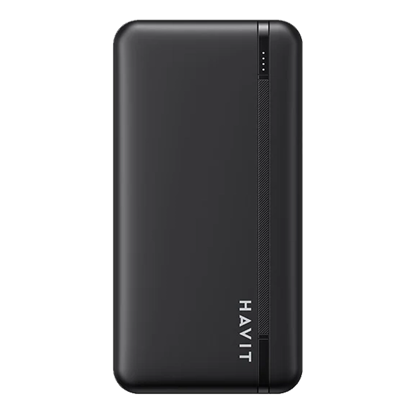 HAVIT Smart Portable Power Bank 20000 mAh Schwarz mit LED-Anzeige PB92