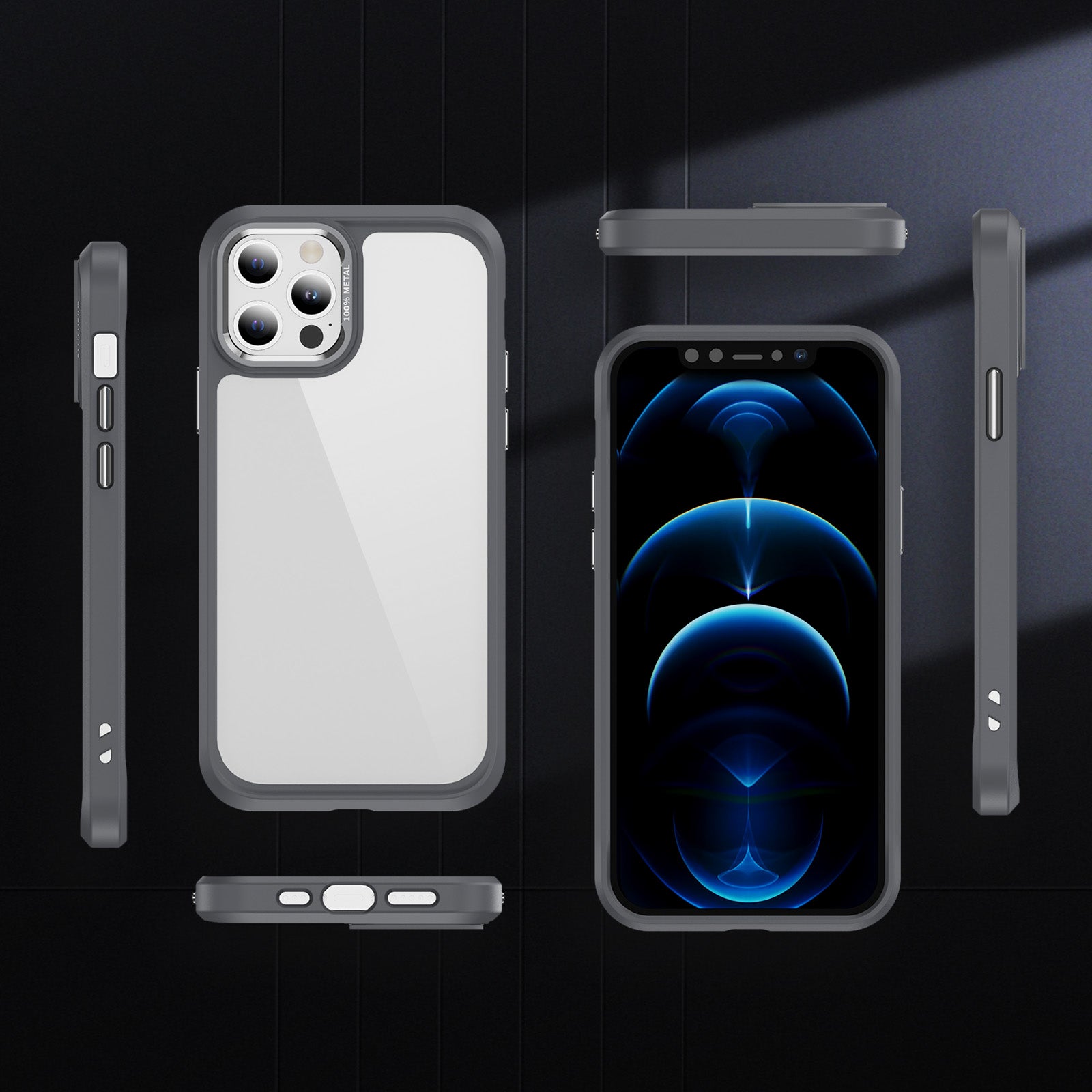 Transparency Goggles Case iPhone 12/ 12 Pro