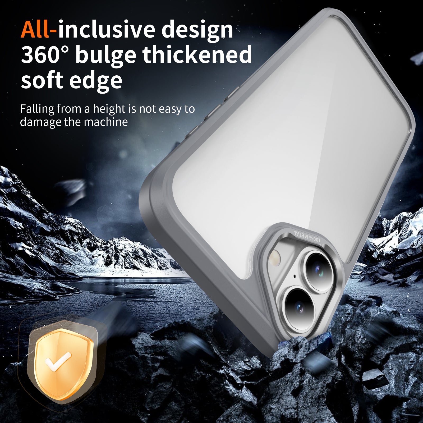 Transparency Goggles Case iPhone 17