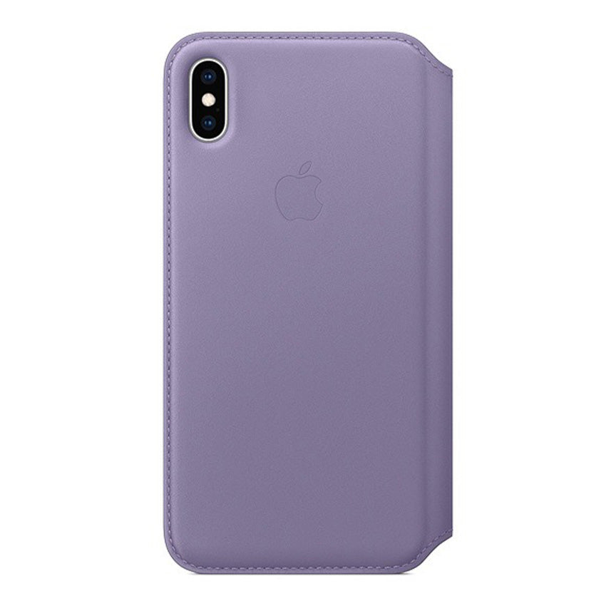 Apple iPhone XS Max Leather Folio Case Lilac-2- Fonez-Keywords : MacBook - Fonez.ie - laptop- Tablet - Sim free - Unlock - Phones - iphone - android - macbook pro - apple macbook- fonez -samsung - samsung book-sale - best price - deal