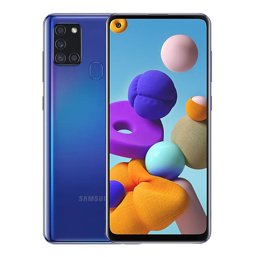Samsung Galaxy A21s blue