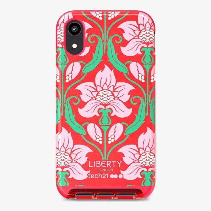 Tech21 Evo Luxe Liberty Azelia iPhone XR - T21-6127 Red-5- Fonez-Keywords : MacBook - Fonez.ie - laptop- Tablet - Sim free - Unlock - Phones - iphone - android - macbook pro - apple macbook- fonez -samsung - samsung book-sale - best price - deal