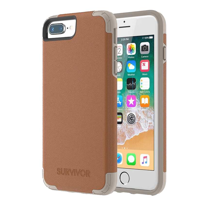 griffin-survivor-prime-brown-leather-case-iphone-6-7-8-plus-3- Fonez-Keywords : MacBook - Fonez.ie - laptop- Tablet - Sim free - Unlock - Phones - iphone - android - macbook pro - apple macbook- fonez -samsung - samsung book-sale - best price - deal