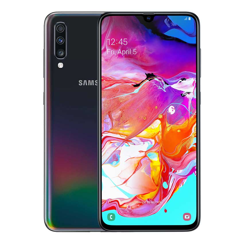 Samsung Galaxy A70 Black - Fonez -Keywords : MacBook - Fonez.ie - laptop- Tablet - Sim free - Unlock - Phones - iphone - android - macbook pro - apple macbook- fonez -samsung - samsung book-sale - best price - deal