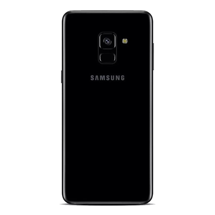 samsung-a8-2018-black-back - Fonez -Keywords : MacBook - Fonez.ie - laptop- Tablet - Sim free - Unlock - Phones - iphone - android - macbook pro - apple macbook- fonez -samsung - samsung book-sale - best price - deal