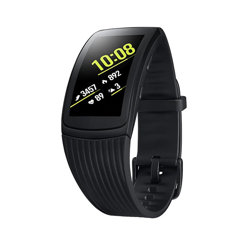 Samsung Galaxy Gear Fit Pro 2 black side view - Fonez