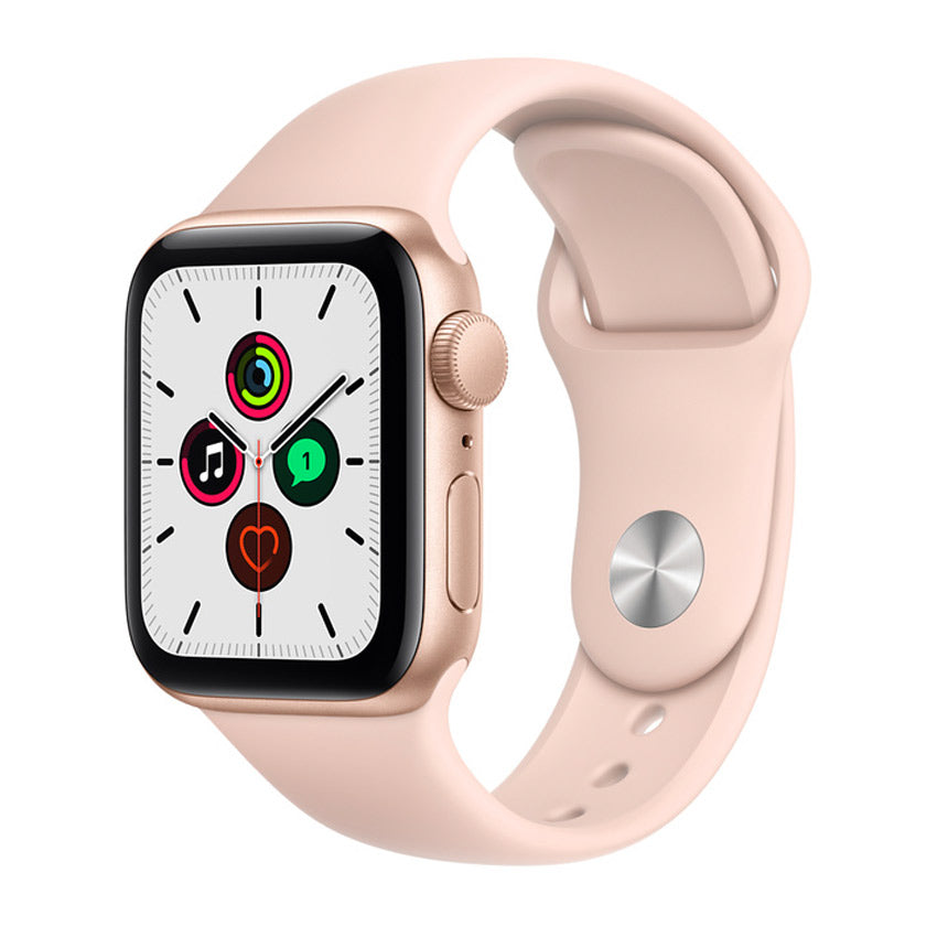 Apple Watch SE GPS 44mm gold side view - Fonez